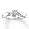 Thumbnail Image 0 of Previously Owned Promise Ring 1/8 cttw Diamonds Sterling Silver
