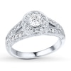 Thumbnail Image 0 of Previously Owned Diamond Engagement Ring 5/8 ct tw 14K Gold
