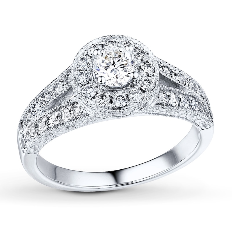 Previously Owned Diamond Engagement Ring 5/8 ct tw 14K Gold