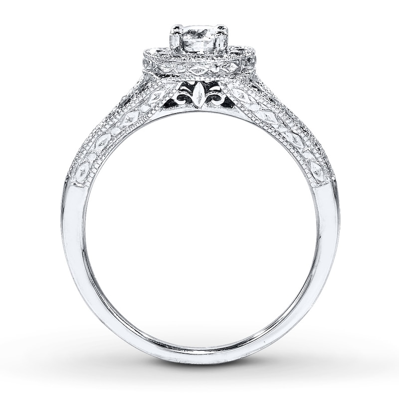 Previously Owned Diamond Engagement Ring 5/8 ct tw 14K Gold