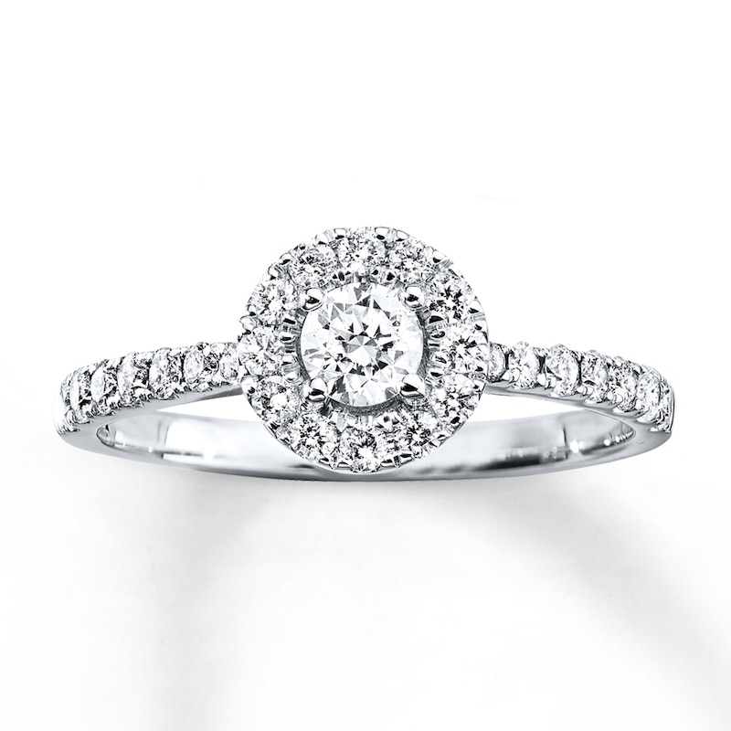 Previously Owned Diamond Engagement Ring 5/8 ct tw 14K Gold