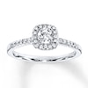 Thumbnail Image 1 of Previously Owned Diamond Ring 3/8 ct tw 10K White Gold