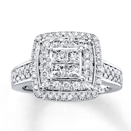 Previously Owned Diamond Ring 1 Carat tw 14K White Gold