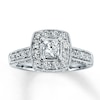 Thumbnail Image 1 of Previously Owned Diamond Ring 1 cttw Princess-cut 14K Gold