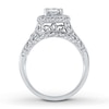 Thumbnail Image 2 of Previously Owned Diamond Ring 1 cttw Princess-cut 14K Gold