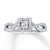 Thumbnail Image 1 of Previously Owned Diamond Ring 1/2 ct tw 14K White Gold