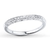 Thumbnail Image 1 of Previously Owned Band 1/8 ct tw Round-cut Diamonds 14K White Gold