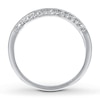 Thumbnail Image 1 of Previously Owned Diamond Band 1/8 ct tw Round-cut 14K White Gold