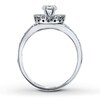 Thumbnail Image 2 of Previously Owned Diamond Ring Setting 1/3 ct tw Round-cut 14K White Gold