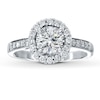 Thumbnail Image 3 of Previously Owned Diamond Ring Setting 1/3 ct tw Round-cut 14K White Gold