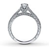 Thumbnail Image 2 of Previously Owned Neil Lane Ring Setting 1/8 ct tw Diamonds 14K White Gold