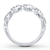 Thumbnail Image 1 of Previously Owned Diamond Anniversary Ring 3/4 ct tw Round-cut 14K White Gold