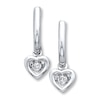 Thumbnail Image 1 of Previously Owned Diamond Earrings 1/20 ct tw Sterling Silver