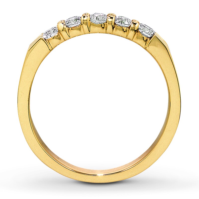 Previously Owned Diamond Anniversary Band 1/2 ct tw Round-cut 14K Yellow Gold