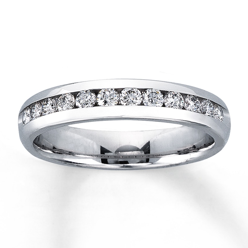 Previously Owned Anniversary Band 1/2 ct tw Round-cut Diamonds 14K White Gold