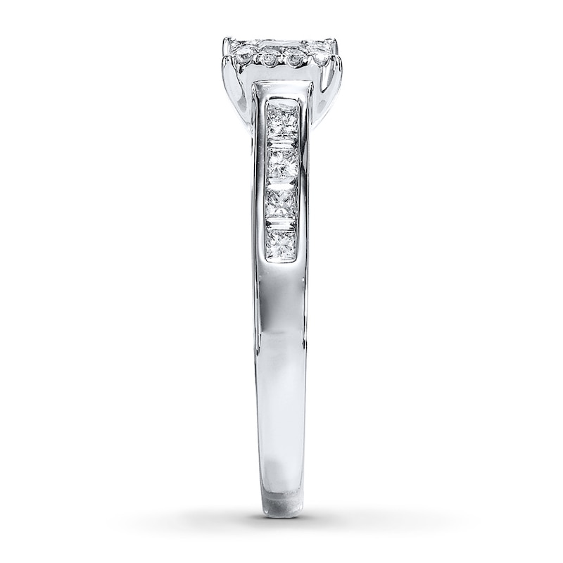 Main Image 3 of Previously Owned Ring 5/8 ct tw Diamonds 14K White Gold