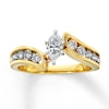 Thumbnail Image 0 of Previously Owned Diamond Ring 1 ct tw Marquise-Cut 14K Gold