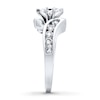 Thumbnail Image 3 of Previously Owned Diamond Ring 3/4 ct tw Marquise 14K White Gold