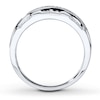 Thumbnail Image 1 of Previously Owned Men's Diamond Wedding Band 1/2 ct tw 10K White Gold