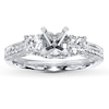 Thumbnail Image 1 of Previously Owned Diamond Ring Setting 3/4 ct tw Round-cut 14K White Gold