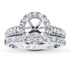 Thumbnail Image 1 of Previously Owned Diamond Bridal Setting 1 ct tw Round-cut 14K White Gold