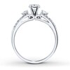 Thumbnail Image 2 of Previously Owned Diamond Bridal Setting 3/8 ct tw Round-cut 14K White Gold