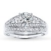 Thumbnail Image 3 of Previously Owned Diamond Bridal Setting 3/8 ct tw Round-cut 14K White Gold