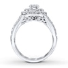 Thumbnail Image 2 of Previously Owned Diamond Bridal Setting 5/8 ct tw Round-cut 14K White Gold