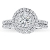 Thumbnail Image 3 of Previously Owned Diamond Bridal Setting 5/8 ct tw Round-cut 14K White Gold