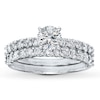 Thumbnail Image 3 of Previously Owned Diamond Bridal Setting 7/8 ct tw Round-Cut Platinum