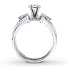 Thumbnail Image 2 of Previously Owned Diamond Bridal Setting 1 ct tw Round-cut 14K White Gold