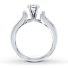 Thumbnail Image 2 of Previously Owned Diamond Ring Setting 3/4 ct tw Round-cut 14K White Gold