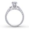 Thumbnail Image 2 of Previously Owned Diamond Ring Setting 1/5 ct tw Round-cut 14K White Gold