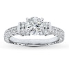Thumbnail Image 3 of Previously Owned Diamond Ring Setting 1/5 ct tw Round-cut 14K White Gold