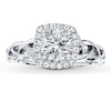 Thumbnail Image 3 of Previously Owned Diamond Ring Setting 1/5 ct tw Round-cut 14K White Gold