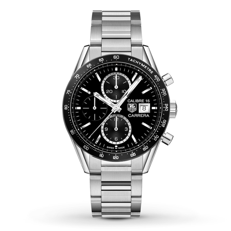 Main Image 1 of Previously Owned TAG Heuer Men's Watch CARRERA Chronograph