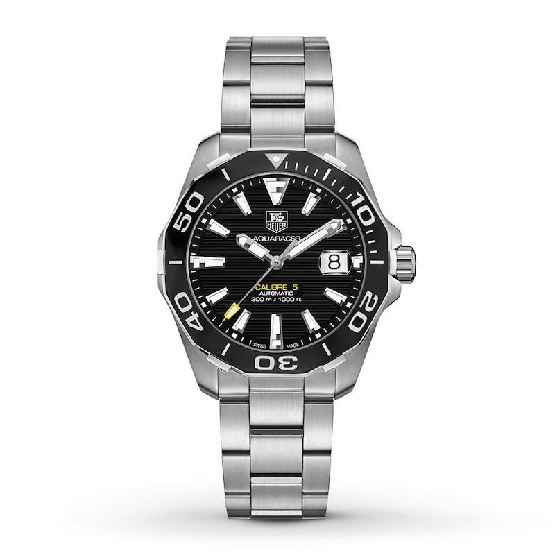 Main Image 1 of Previously Owned TAG Heuer AQUARACER Calibre 5 Men's Watch WAY211A.BA0928