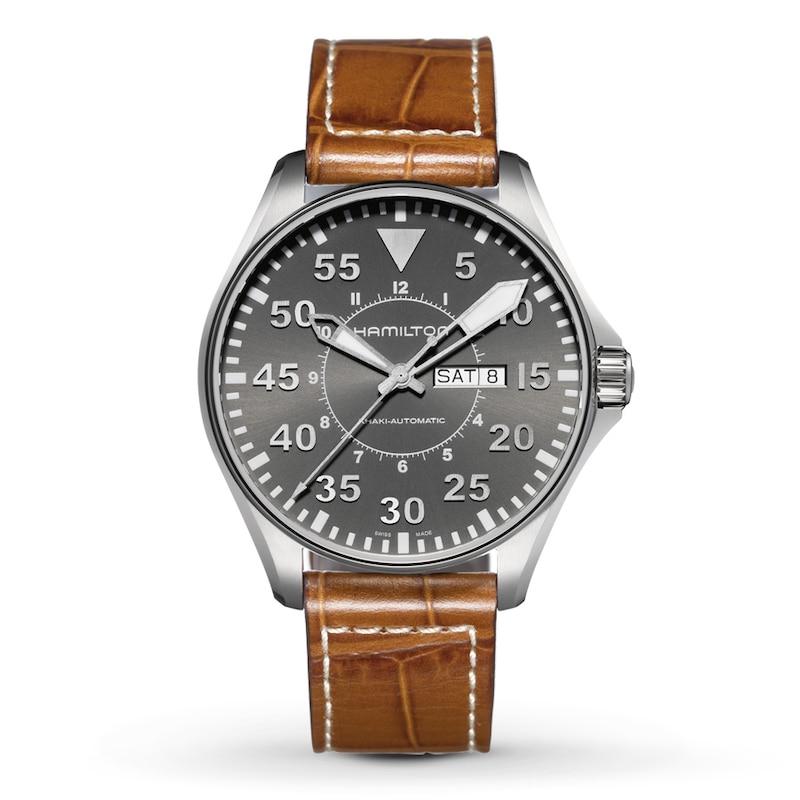 Previously Owned Hamilton Men's Watch Khaki Pilot H64715885