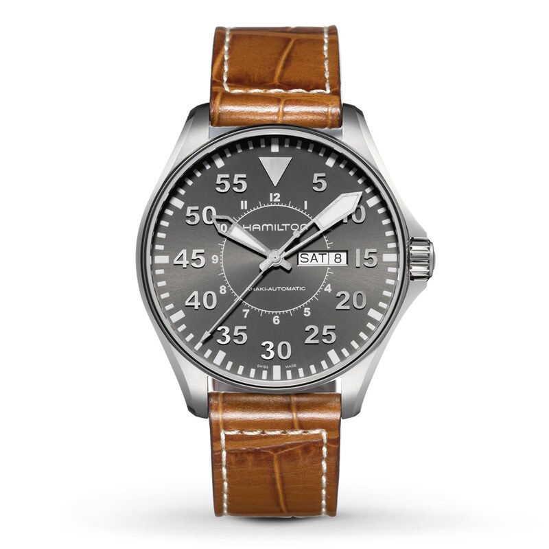 Main Image 1 of Previously Owned Hamilton Men's Watch Khaki Pilot H64715885