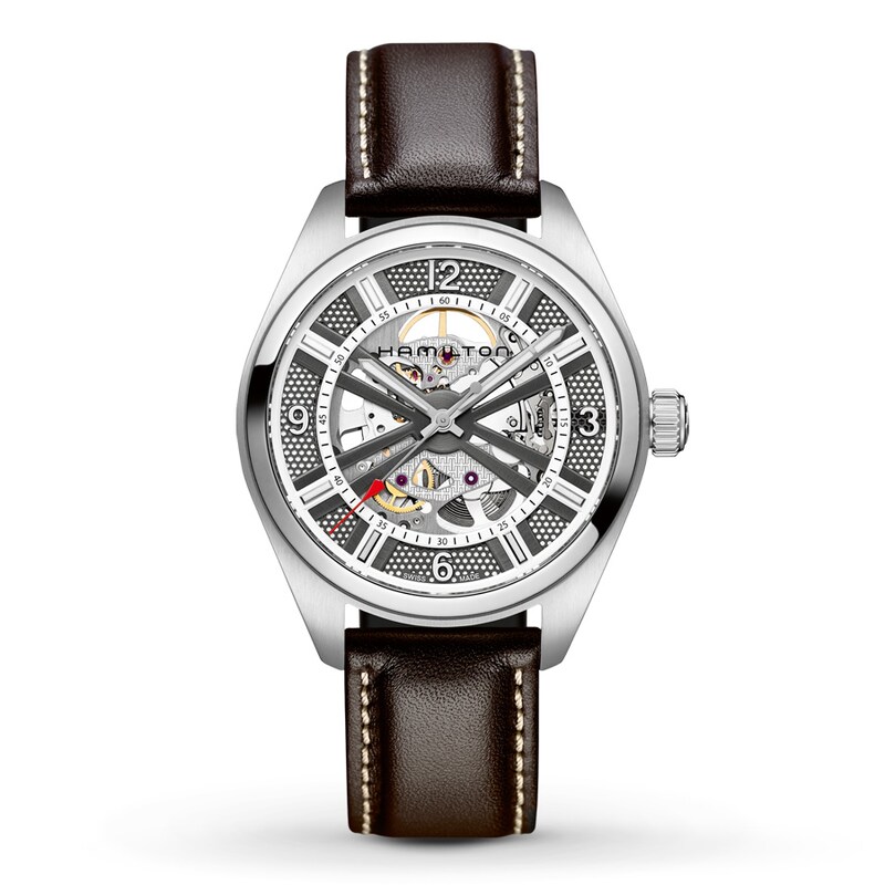 Main Image 1 of Previously Owned Hamilton Men's Watch Khaki Field Skeleton