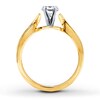 Thumbnail Image 2 of Previously Owned Diamond Ring Setting 1/3 ct tw Round-cut 14K Yellow Gold