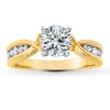 Thumbnail Image 3 of Previously Owned Diamond Ring Setting 1/3 ct tw Round-cut 14K Yellow Gold