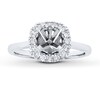 Thumbnail Image 1 of Previously Owned Diamond Ring Setting 1/4 ct tw Round-cut 14K White Gold