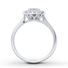 Thumbnail Image 2 of Previously Owned Diamond Ring Setting 1/4 ct tw Round-cut 14K White Gold