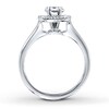 Thumbnail Image 2 of Previously Owned Diamond Ring Setting 1/4 ct tw Round-cut 14K White Gold