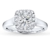Thumbnail Image 3 of Previously Owned Diamond Ring Setting 1/4 ct tw Round-cut 14K White Gold
