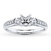 Thumbnail Image 1 of Previously Owned Diamond Ring Setting 1/3 ct tw Round-cut 14K White Gold