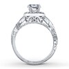 Thumbnail Image 2 of Previously Owned Diamond Ring Setting 3/8 ct tw Round-cut 14K White Gold