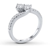 Thumbnail Image 1 of Previously Owned Ever Us Diamond Ring 1/2 ct tw Round-cut 14K White Gold