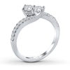 Thumbnail Image 1 of Previously Owned Ever Us Diamond Ring 3/4 ct tw Round-cut 14K White Gold